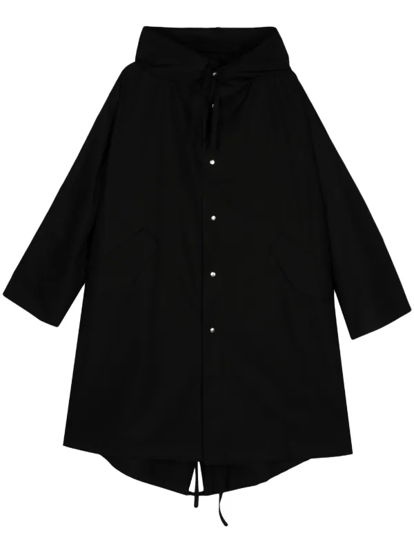 Ｙ　JIL SANDERフーデットコート Jil Sander フーデッド コート | ブラック | FARFETCH JP