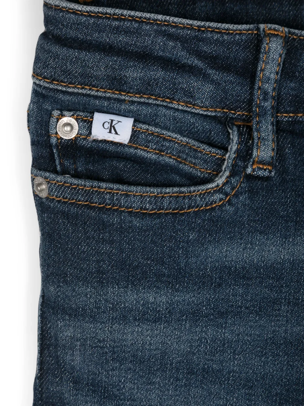 Calvin Klein Kids Flared jeans Blauw