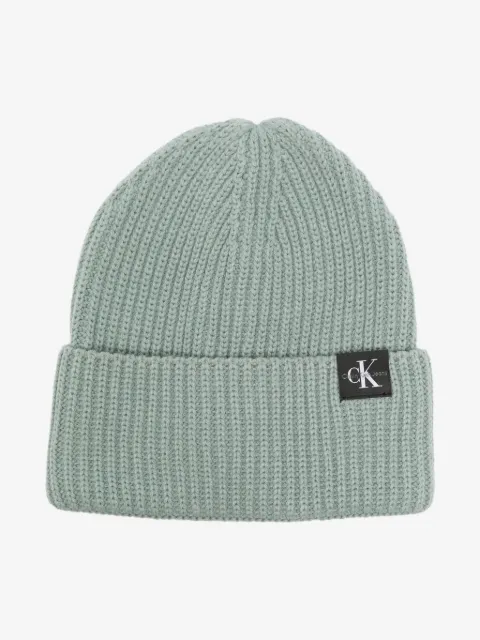 Calvin Klein Kids шапка бини с нашивкой-логотипом