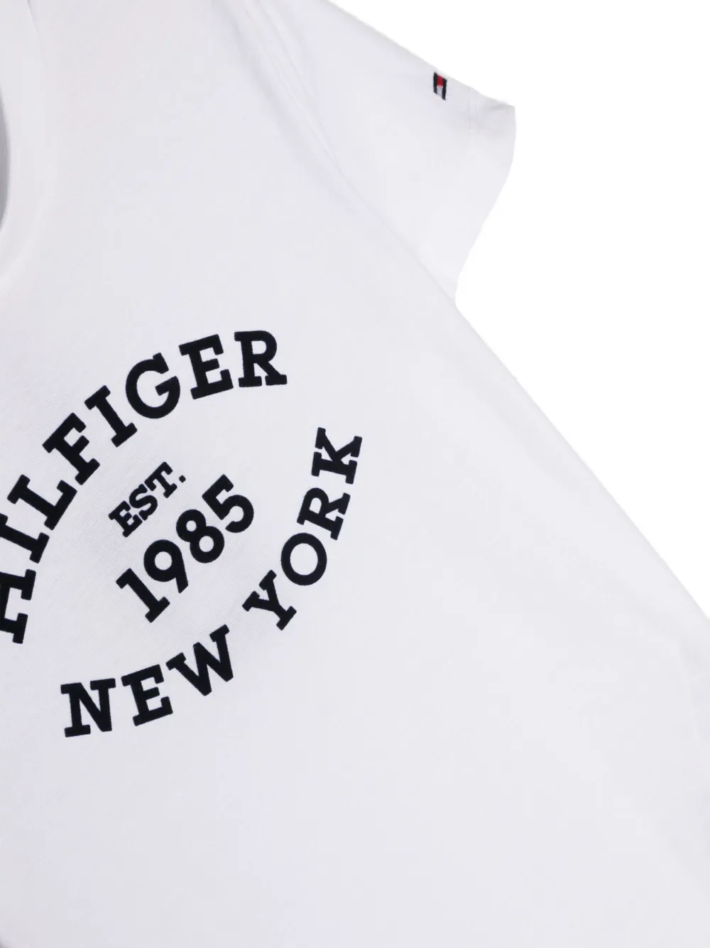 Tommy Hilfiger Junior T-shirt met logo Wit