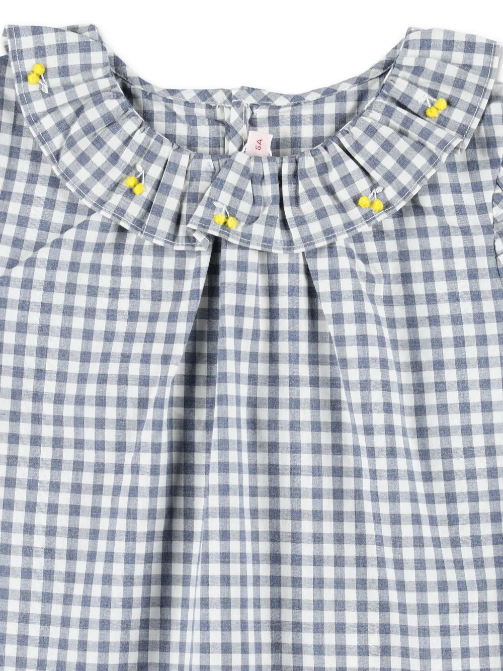 Bonpoint Geruit shirt Blauw