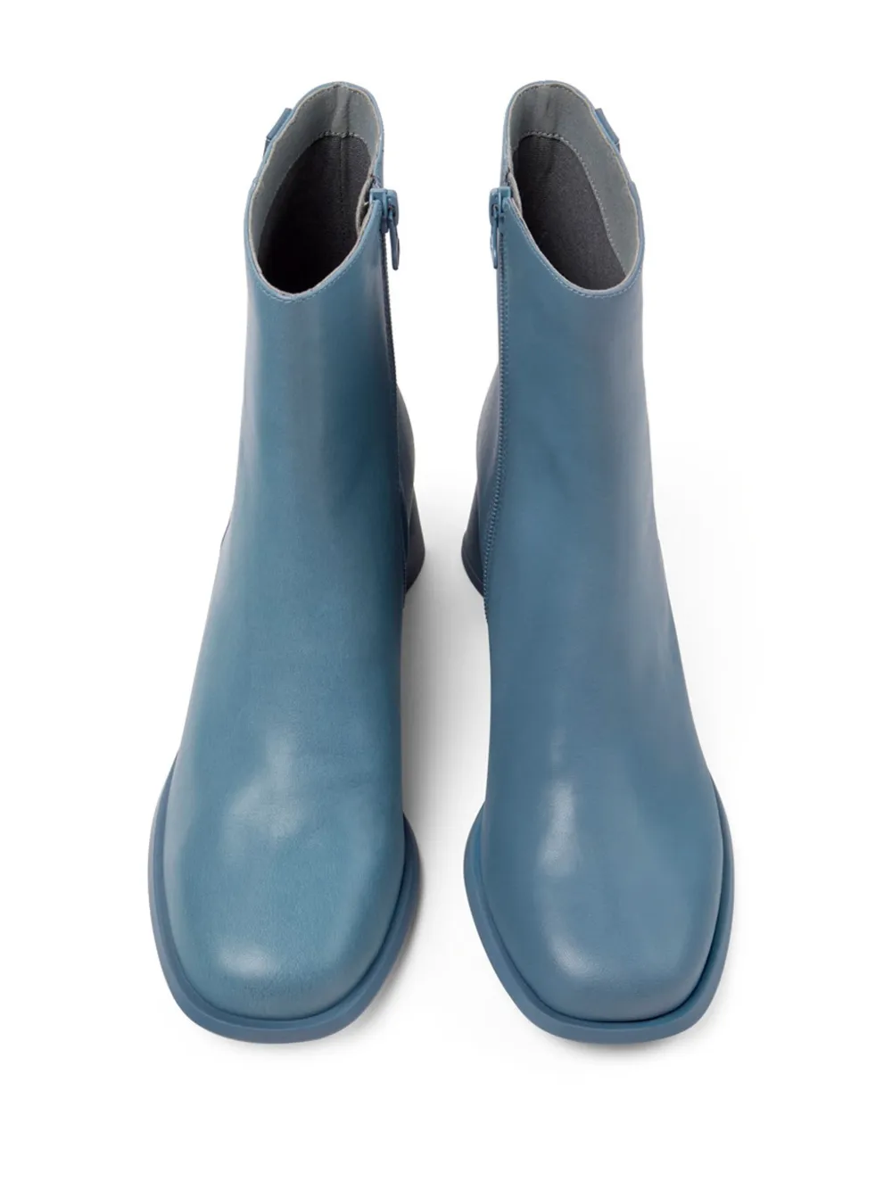 Camper Kiara 60mm leather boots Blue