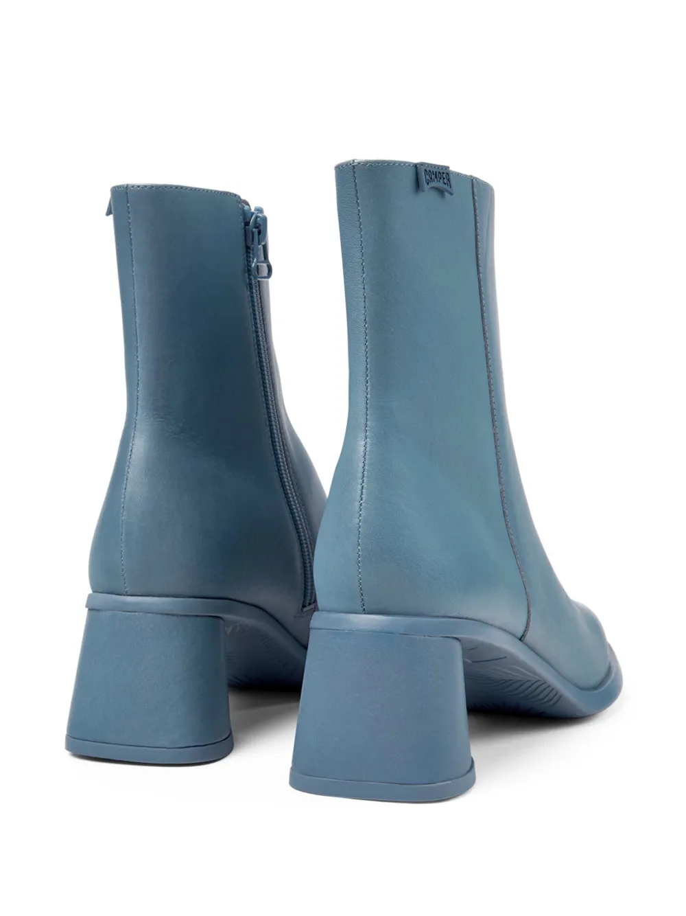 Camper Kiara 60mm leather boots Blue