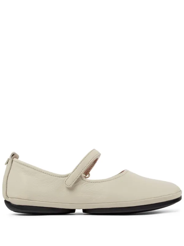 Camper Right Nina フラットシューズ | ニュートラル | FARFETCH JP
