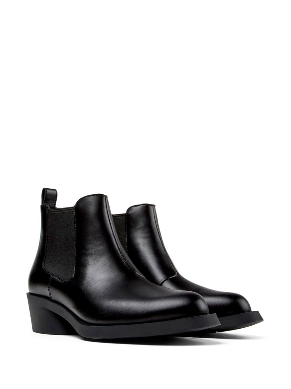 Camper Bonnie leather chelsea boots Black