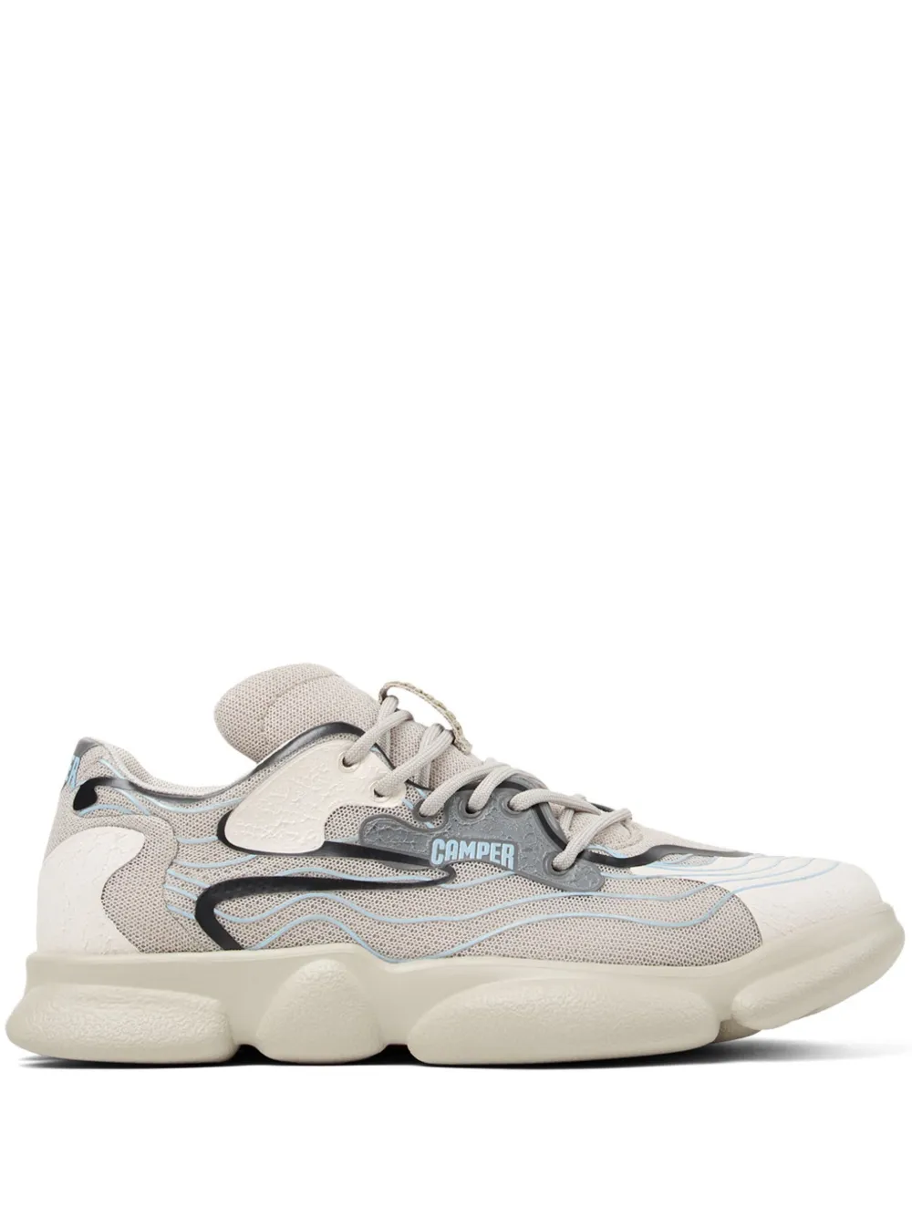 Camper Karst panelled sneakers Neutrals