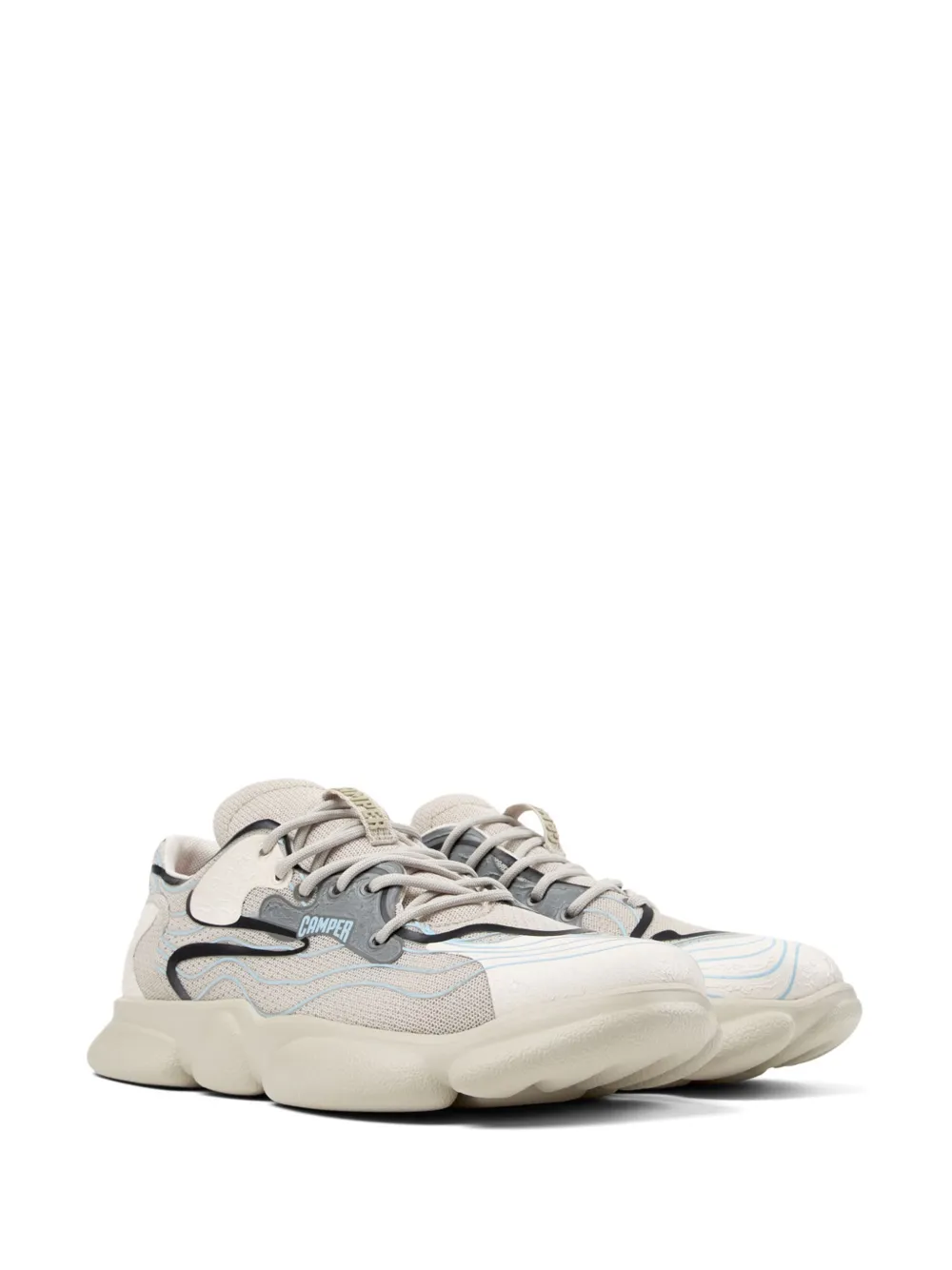 Camper Karst sneakers met vlakken - Beige