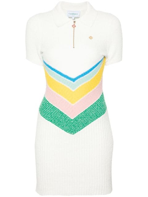 Casablanca bouclé mini dress