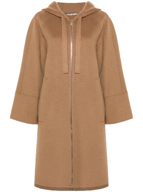 'S Max Mara hooded wool coat Women