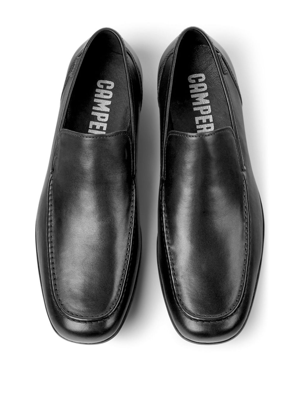 Camper Mauro leather loafers Black