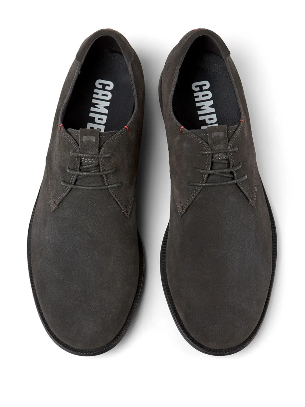 Camper 1913 suede low-top brogues Grey