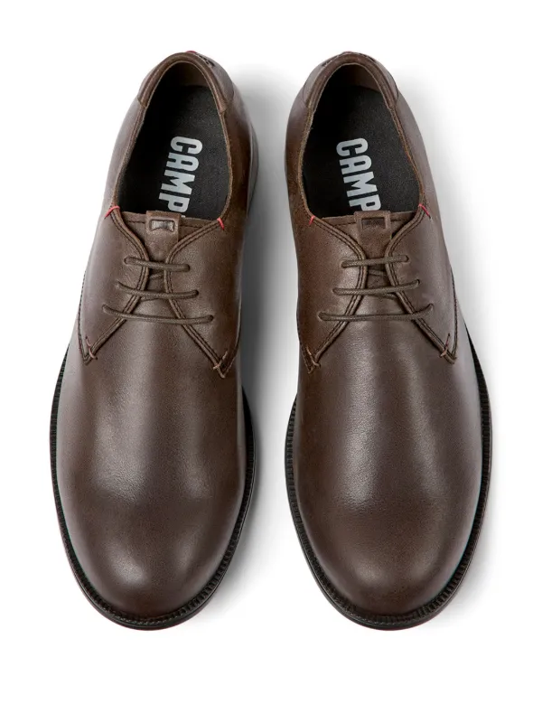 Camper 1913 lace-up Leather Derby Shoes | Brown | FARFETCH JO display picture 2