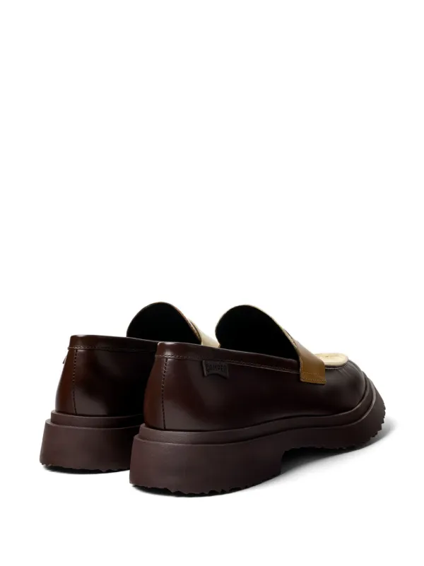 Camper Walden ミスマッチ ローファー | ブラウン | FARFETCH JP