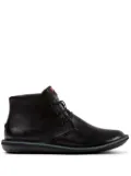 Camper Beetle lace-up leather boots - Black