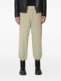 adidas elasticated-cuff track pants - Green