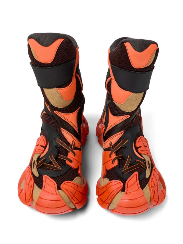CamperLab Tormenta High Top Sneakers | Orange | FARFETCH