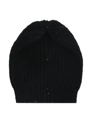 ニットキャップ・ビーニー Brunello Cucinelli Cashmere Hat With Monili Detail Brunello Cucinelli Monili Detail Cashmere Beanie | Nordstrom