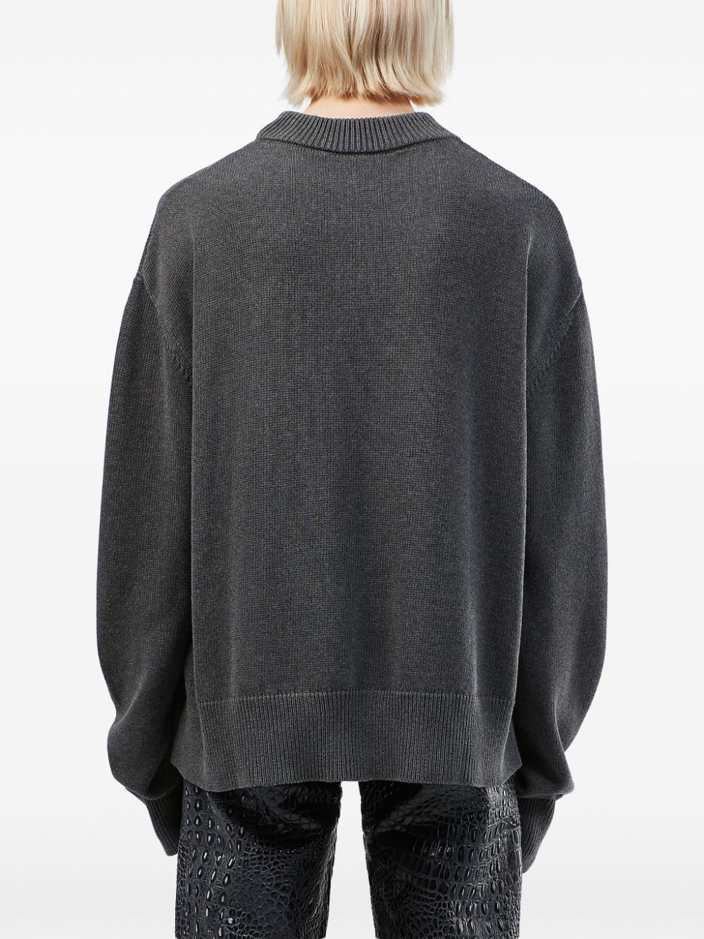 Shop Camperlab Knitted Sweater In Grey