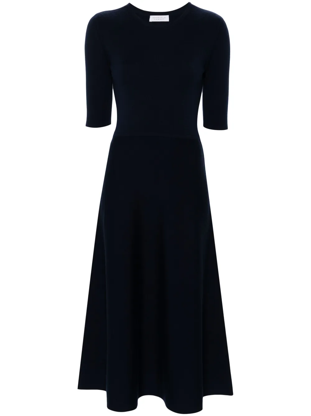 Gabriela Hearst Seymore midi-jurk Blauw