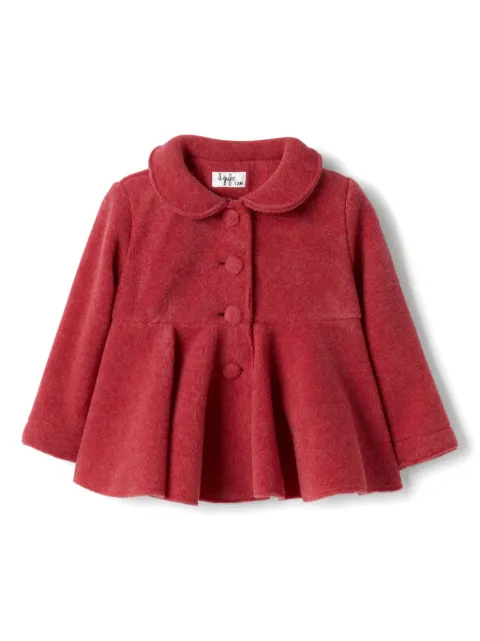 Il Gufo peplum waist buttoned blouse