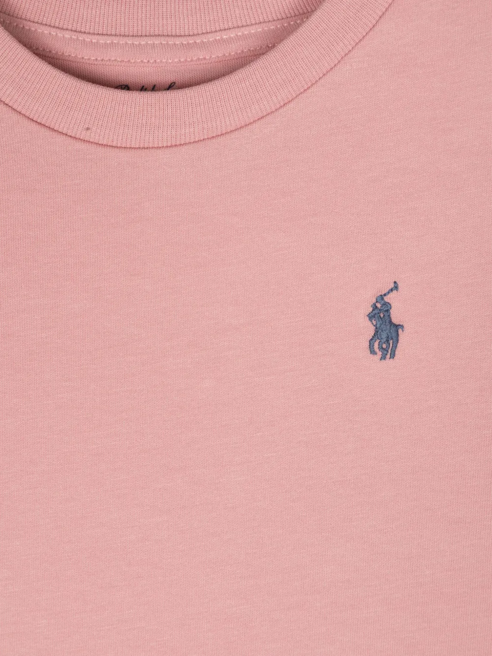 POLO RALPH LAUREN KIDS T-shirt met borduurwerk Roze