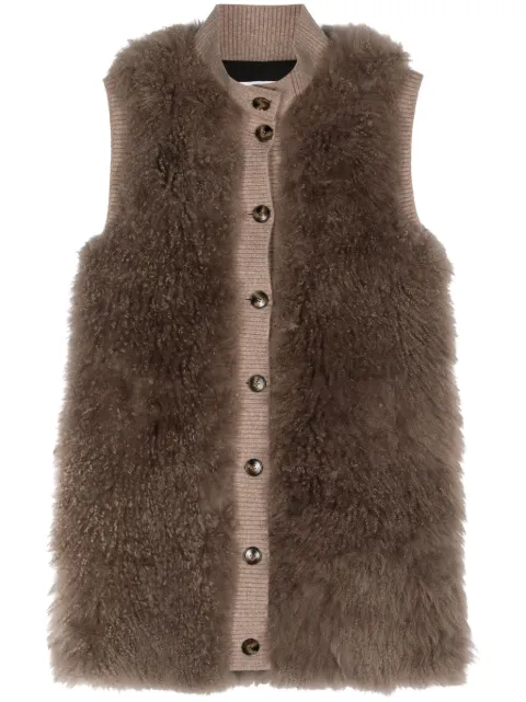 Liska sleeveless cashmere vest