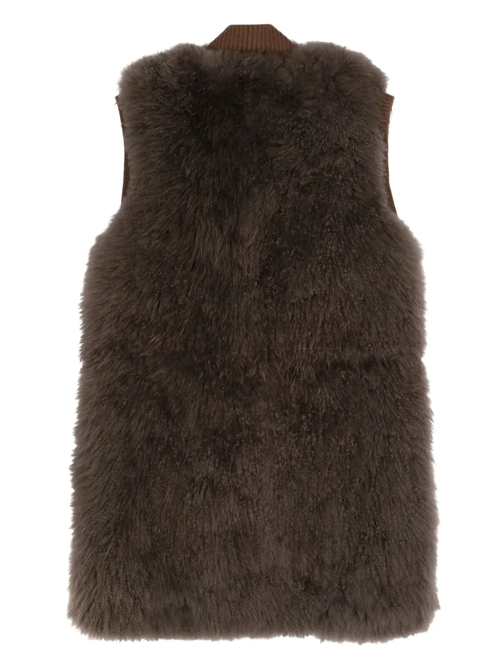Liska Kasjmier mantel Bruin