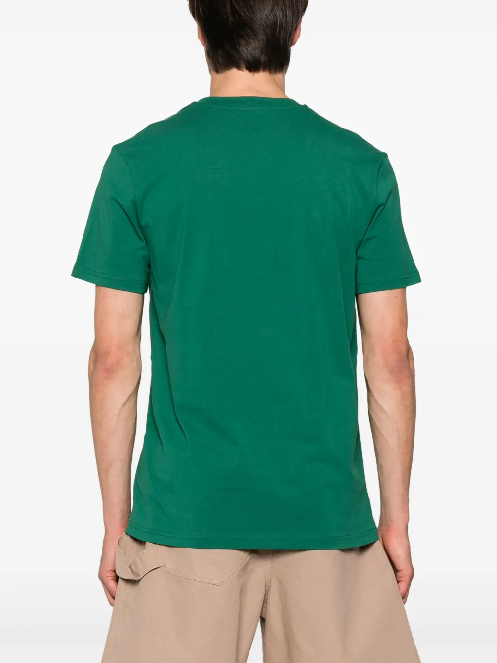 Moschino T-shirt met teddybeerpatch Groen