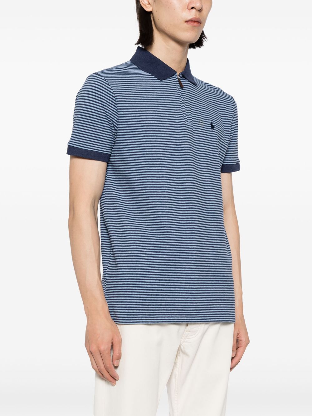 Polo Ralph Lauren Striped cotton-blend polo Men