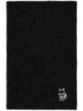Karl Lagerfeld Ikon Choupette lurex scarf - Black