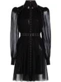 Karl Lagerfeld KL Studio layered dress - Black