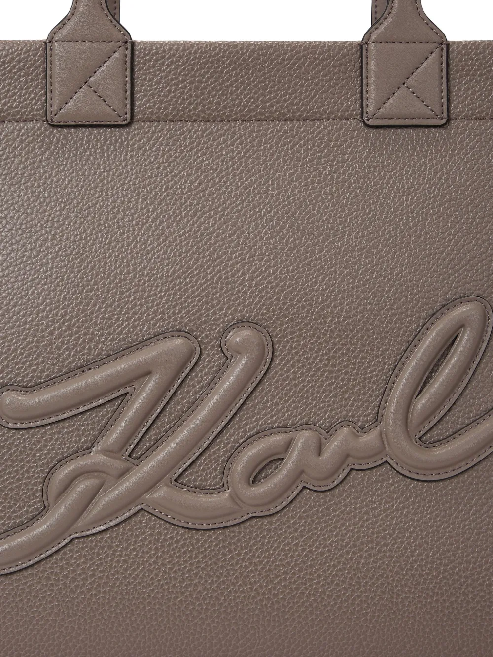 Karl Lagerfeld K Skuare grote shopper Beige