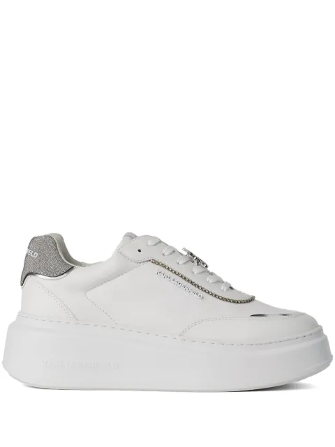 Karl Lagerfeld Ikonik Anakapri glitter-detail sneakers