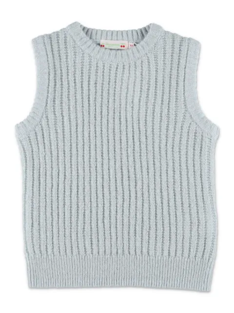 Bonpoint ribbed-knit wool-cashmere blend vest