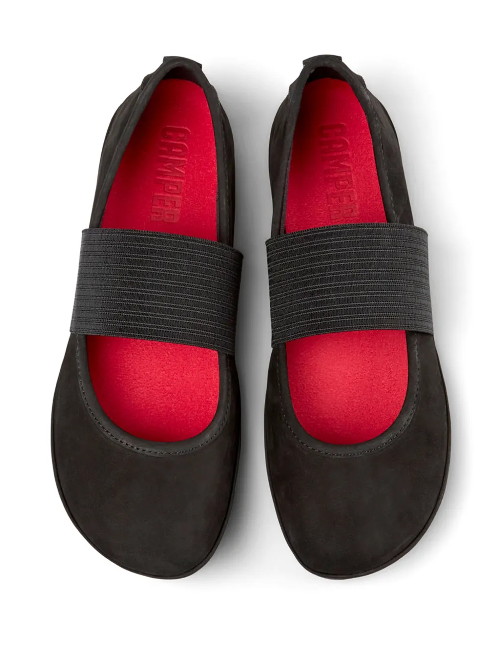 Camper Right ballerina shoes Black