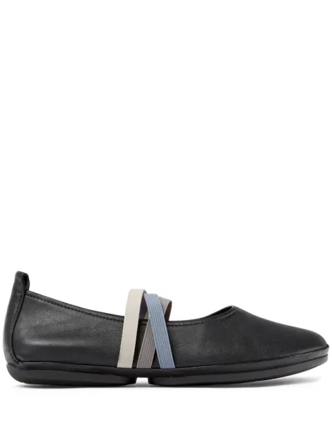 Camper Right Nina Twins leather ballerina shoes