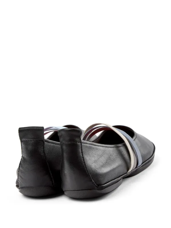 Camper Right Nina Twins フラットシューズ | ブラック