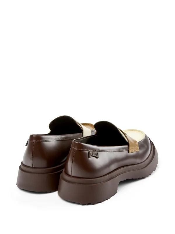『新品未使用』Camper Walden ミスマッチ ローファー　マルチカラー カンペール CAMPER TWINS / ローファー （マルチカラー） -靴