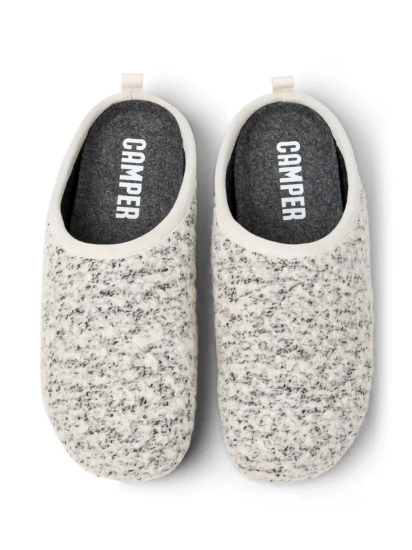 Camper Wabi Flat Slippers | White | FARFETCH
