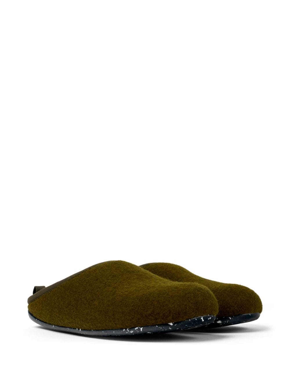 Camper Wabbi wollen slippers - Groen