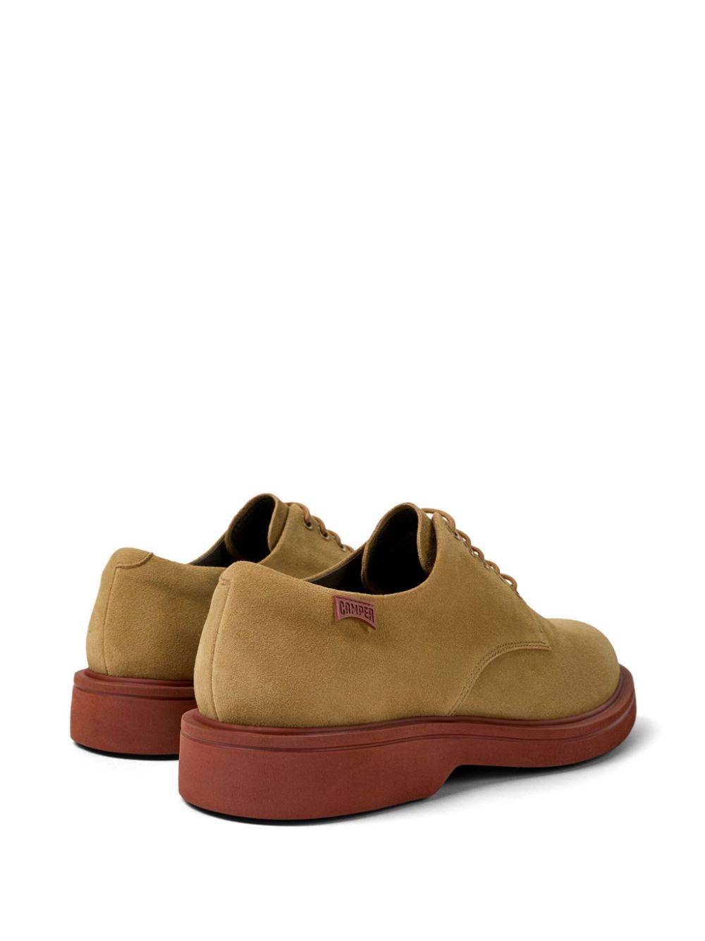 Camper Norman suède low-top brogues Beige