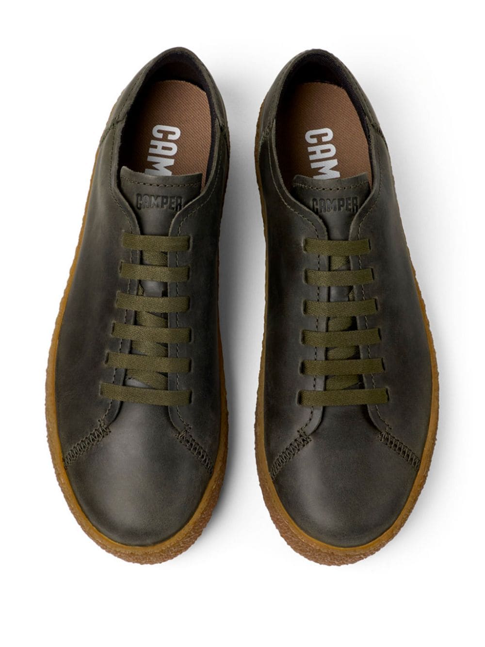 Camper Peu Terreno nubuck leather sneakers Green