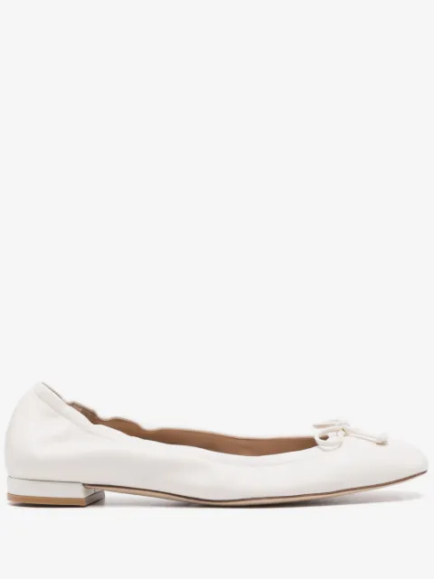Stuart Weitzman Bria leather ballerinas