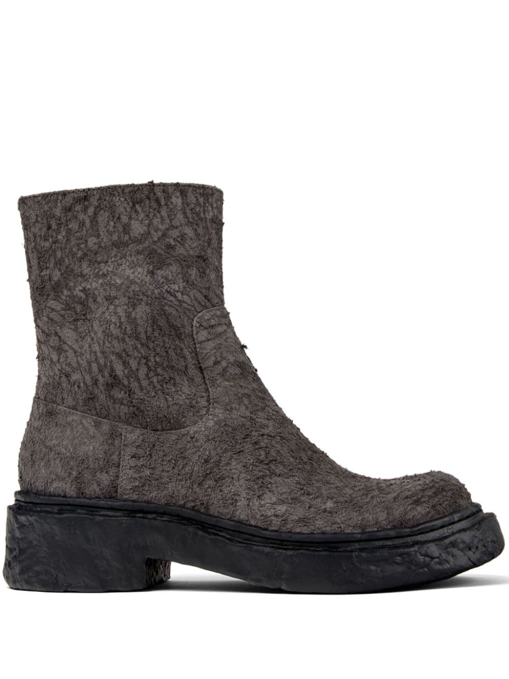 Vámonos textured-finish ankle boots