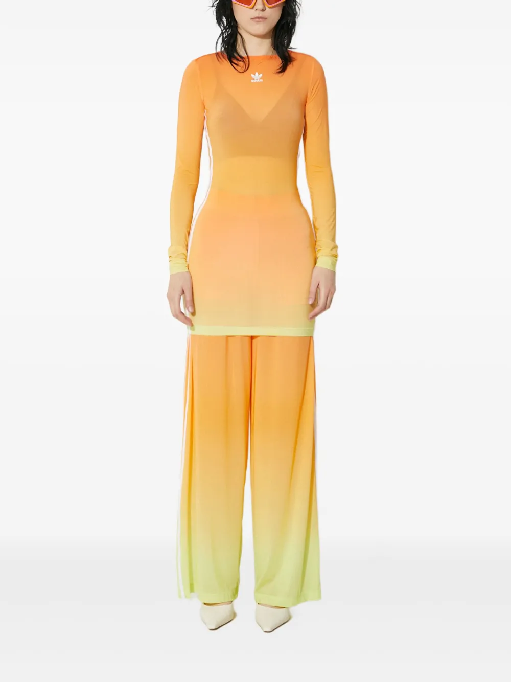 adidas ombré three-stripe dress | Day Dresses | Image 2