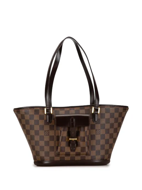 Louis Vuitton Pre-Owned 2004 Damier Ebene Manosque PM shoulder bag WOMEN