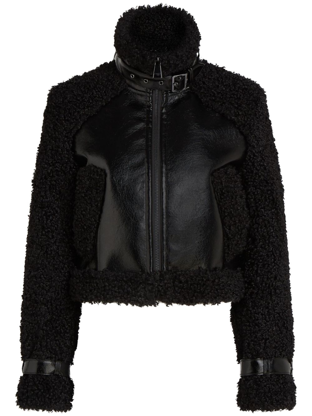 faux-shearling jacket