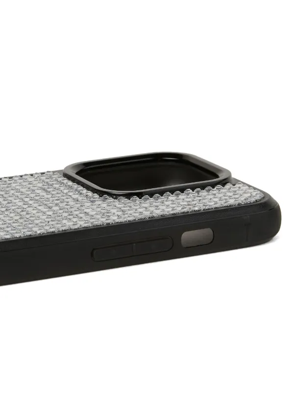 Karl Lagerfeld iPhone 16 Pro Max-Hlle Mit Strass | Silber | FARFETCH DE