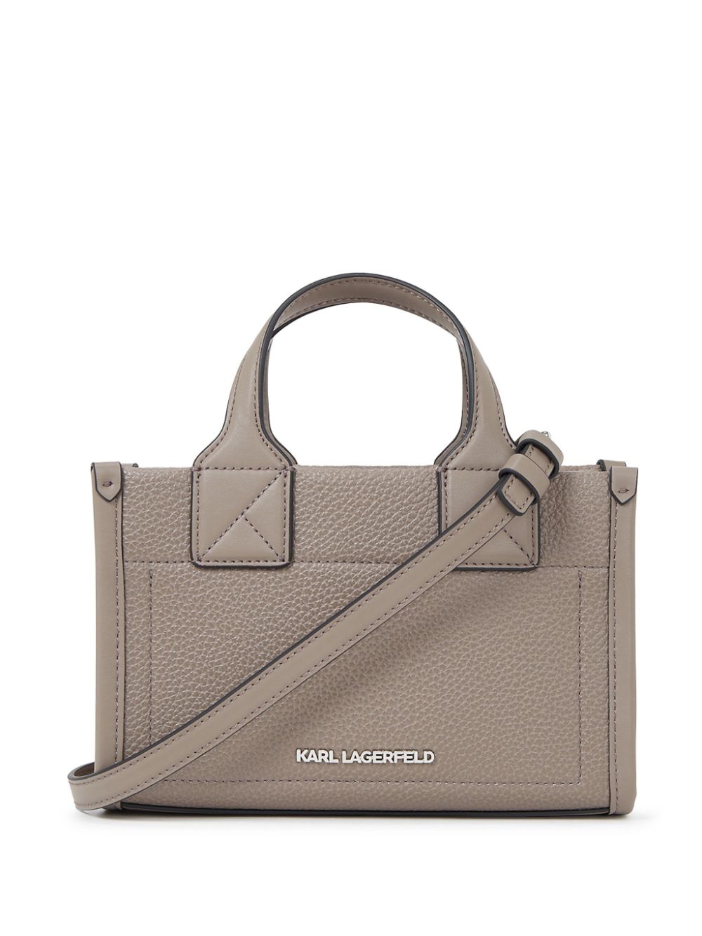 Karl Lagerfeld small K Skuare Grainy tote bag WOMEN