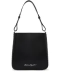 Karl Lagerfeld large K/Pebble shoulder bag - Black